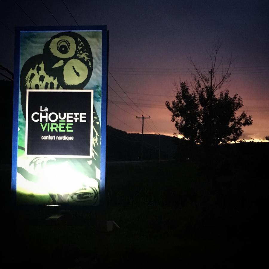 La Chouette Viree Acomodação com café da manhã Les Bergeronnes Exterior foto